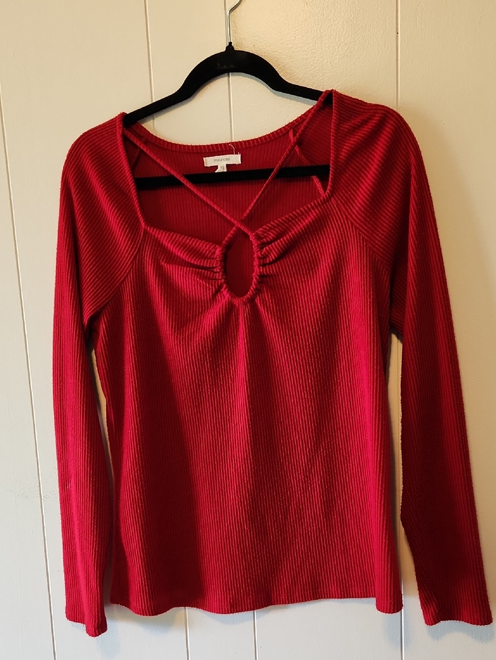 Maurices Size L Red Sweater